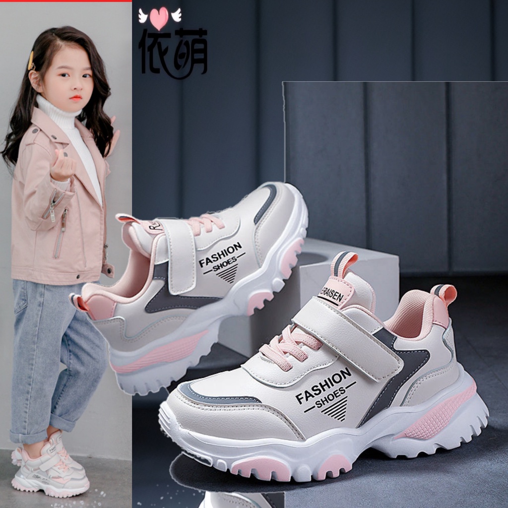 sepatu spatu sneakers sneaker anak perempaun laki laki umur usia  3 4 5 6 7 8 9 10 tahun warna hitam