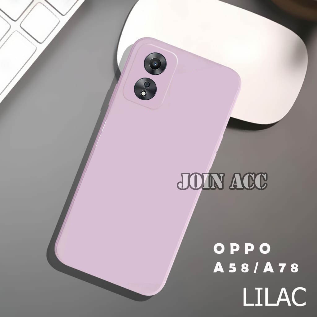 Case Oppo A58 / A78 - Softcase Camera Protect Oppo A58/A78 - Case Hp Oppo A58 /A78 - Casing Handphon