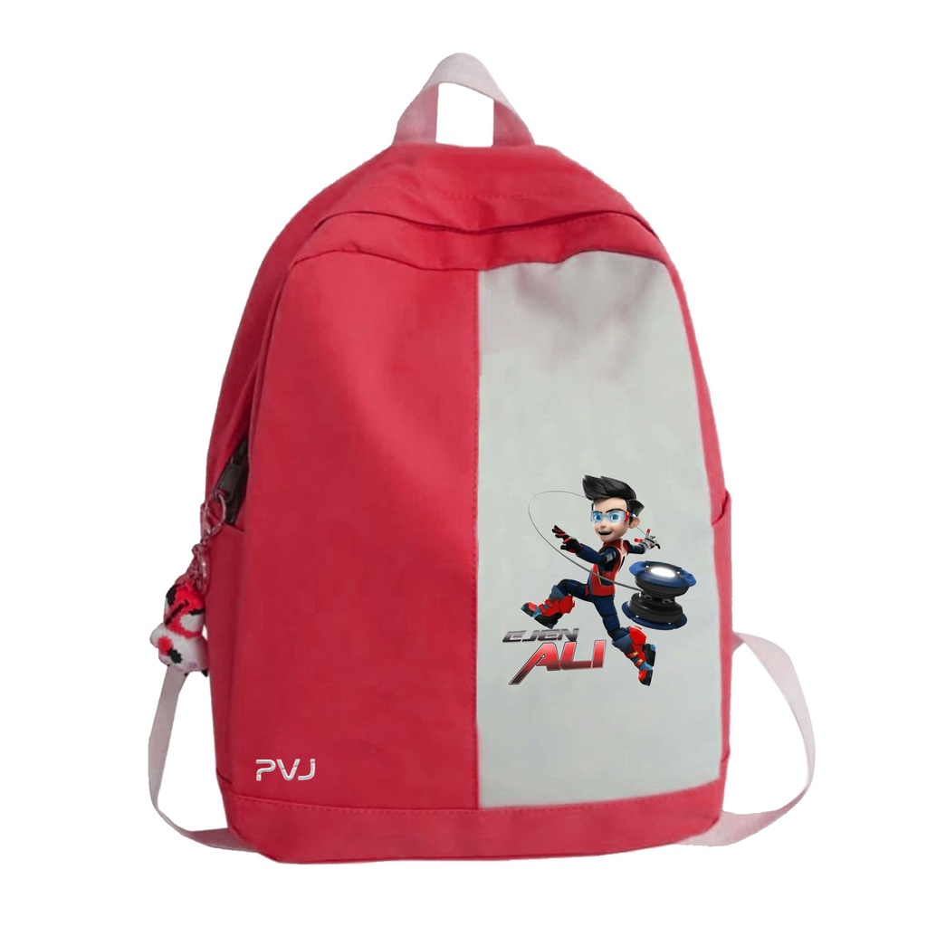 PVJ - Tas Sekolah Anak Laki dan Perempuan Motif Karakter EJEN ALI