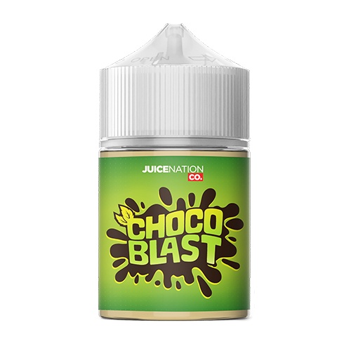 LIQUID JUICENATION CHOCO BLAST 60ML SWEET CHOCOLATE CANDY MINT