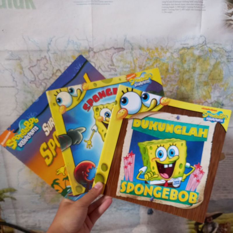 buku cerita SPONGEBOB SPONGE BOB SQUAREPANTS