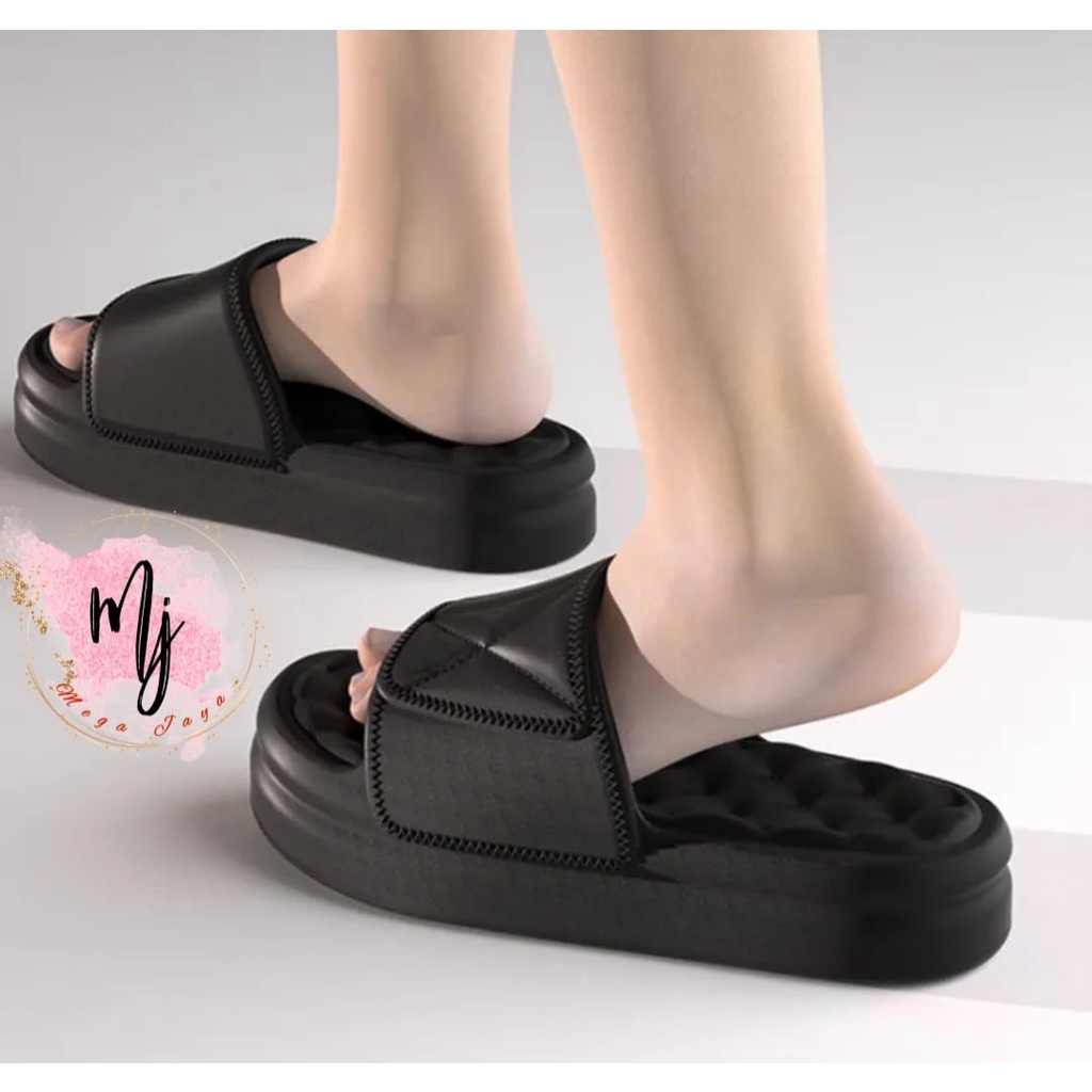 Sandal Selop Jelly Wanita Korean Import Selop Bahan Ringan