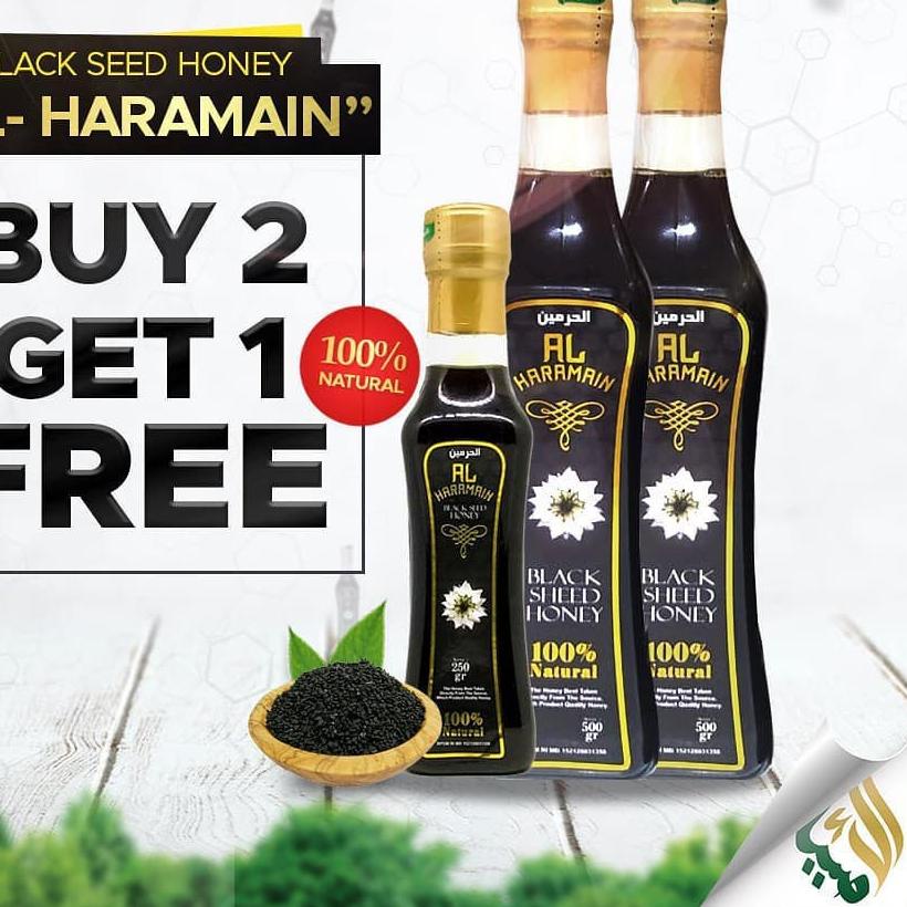 

✺ Fakheera Manis Dari Bunga Habbatusauda 500gr x 2 Get 1 Free 250 Gr Fakheera Honey ✯