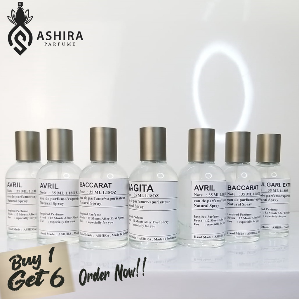 PROMO Parfume ASHIRA Beli 1 dapat 6