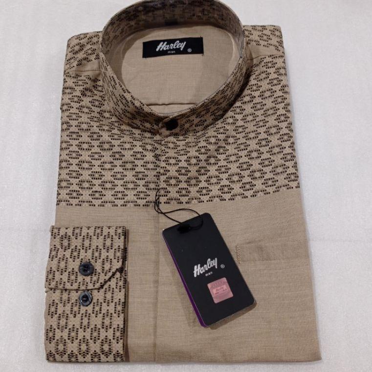 SALE TERBATAS KEMKO HARLEY kemeja koko pria lengan panjang dewasa