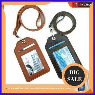 

tools n parts Bozman ID Card Holder Kulit Premium Nametag 140ZZ3