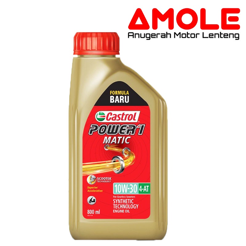 Oli Motor Matic Castrol Power 1 Matic 10W-30 800 ML 0,8L