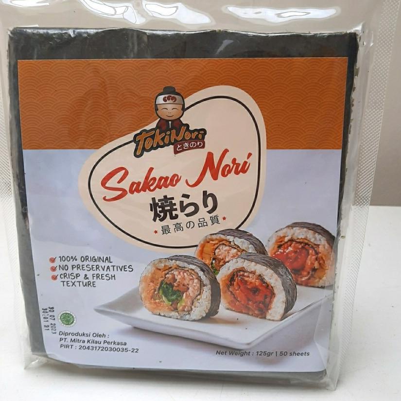 

Laris Lagi SAKAO NORI SUSHI NORI 50 LEMBAR HALAL MUI - SEAWEED RUMPUT LAUT