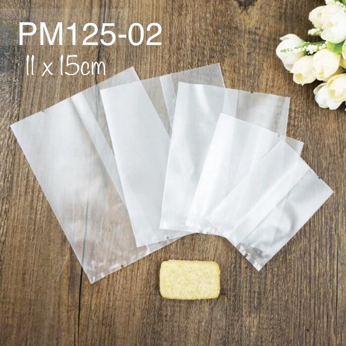 Plastik Kue Mooncake Polos Transparent Doff PM12502