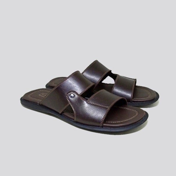 Henry Jhonson | Sandal Pria Cow Leather Big Size / Sendal Cowok Ukuran Besar Jumbo 44-48 Premium