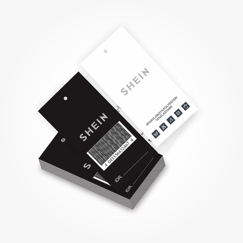 

HANGTAG SHEIN // LABEL BAJU // PRICE TAG