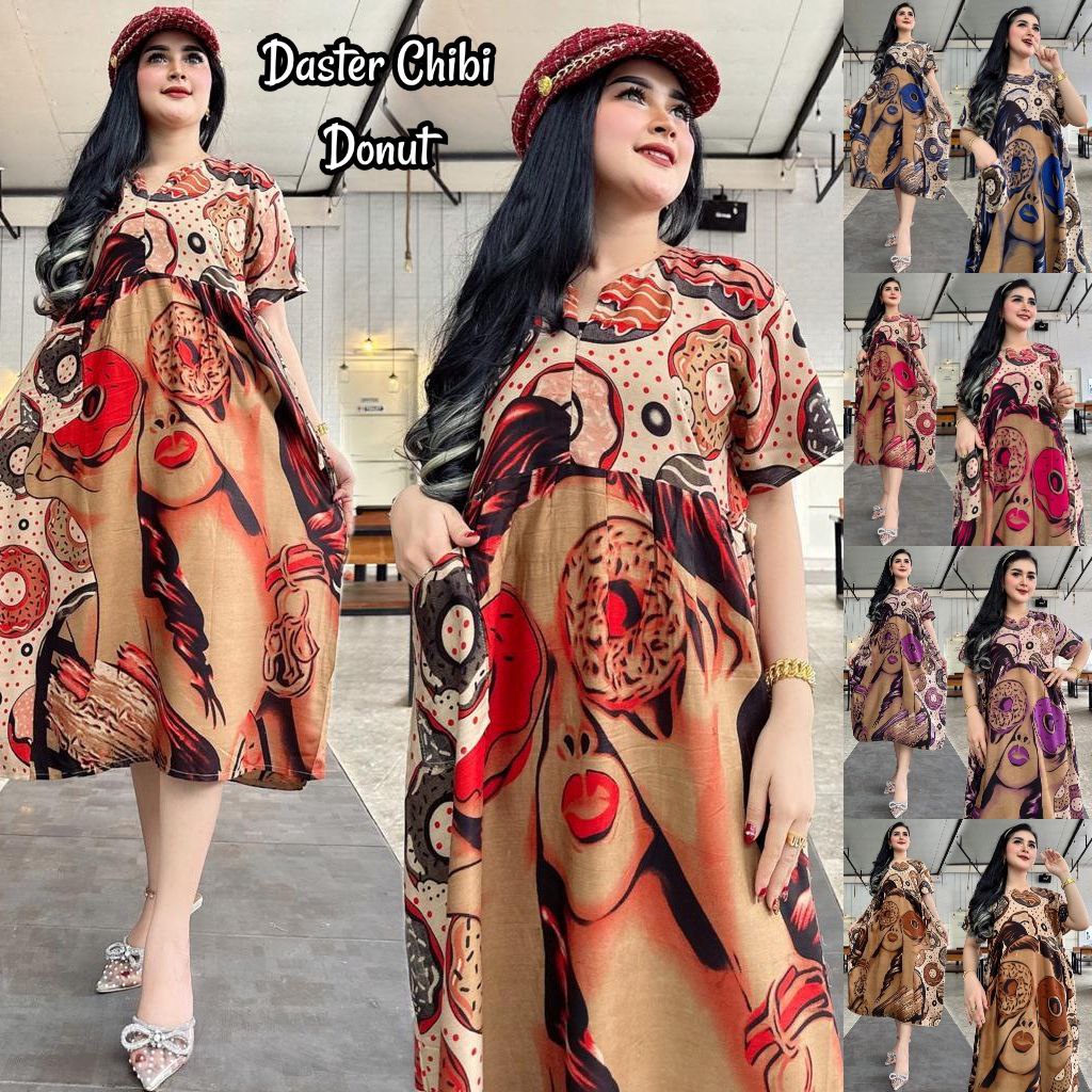 Home Dress Chibi Cibi Busui Daster Resleting Saku Tali Samping Pinggang Motif Karakter Cantik Lucu Kekinian Pilih Warna Motif Viral Terbaru 2023 Daily Dres Harian Rayon Nyaman Populer Pekalongan Batik Modern  Batik Sulmit