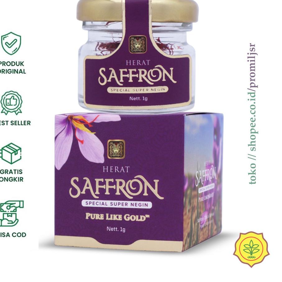 

❄ GRADE A+ Saffron Safron Super Negin Original Afghanistan 1 gr ☜
