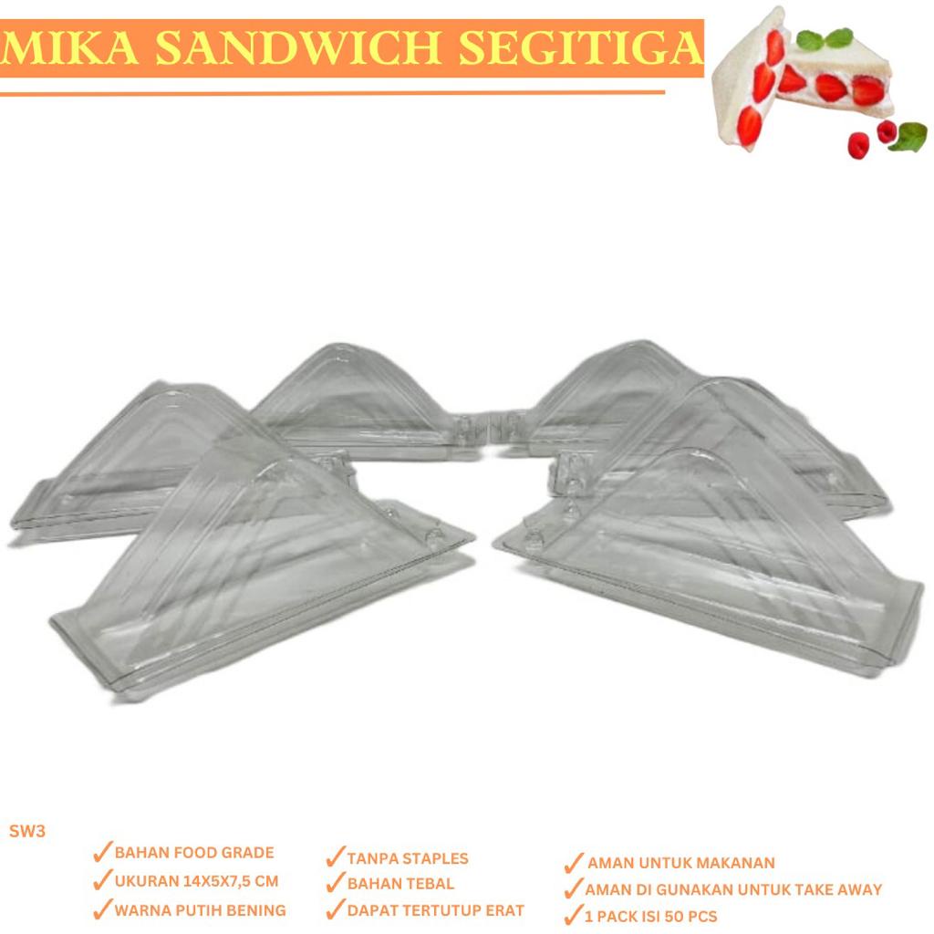 Mika Sandwich Tray Sandwich Mika Roti (Isi 10 Pcs-SW3)