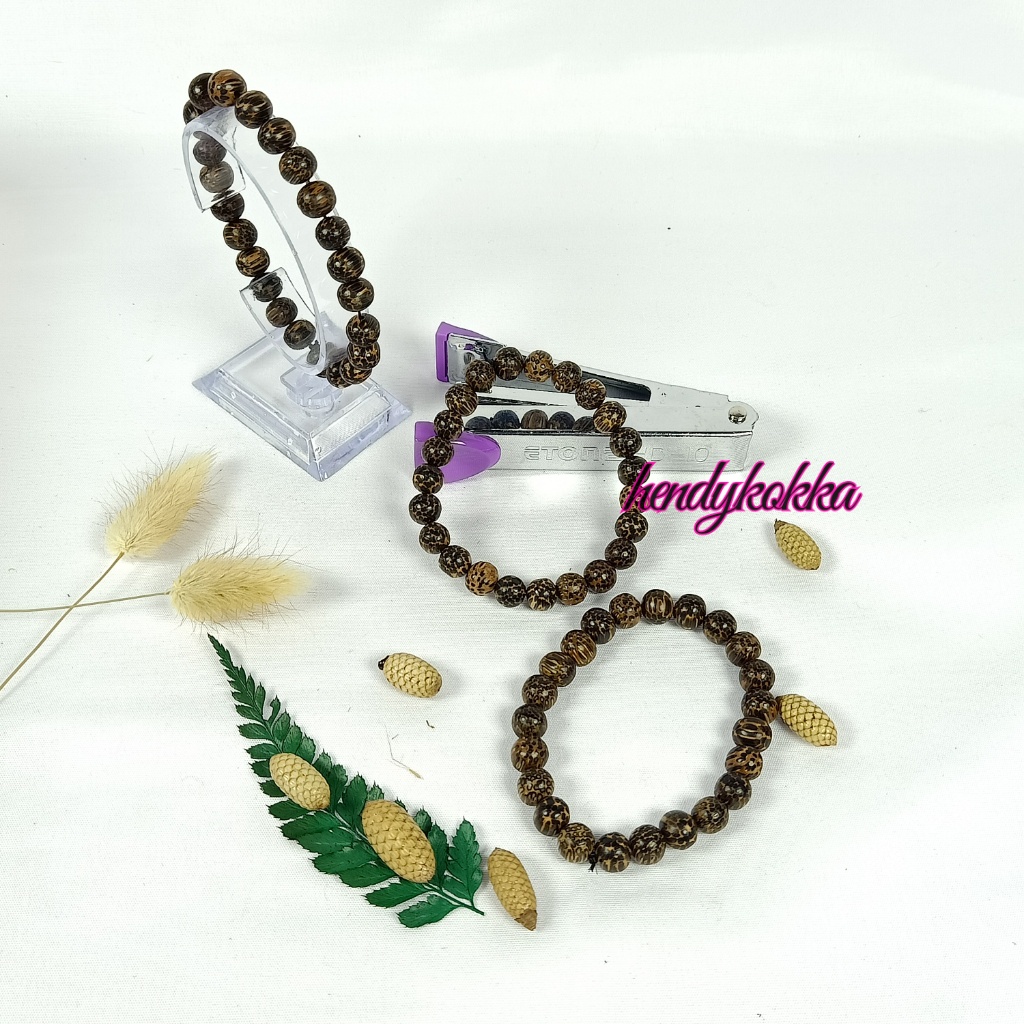 gelang kayu liwung macan 8mm