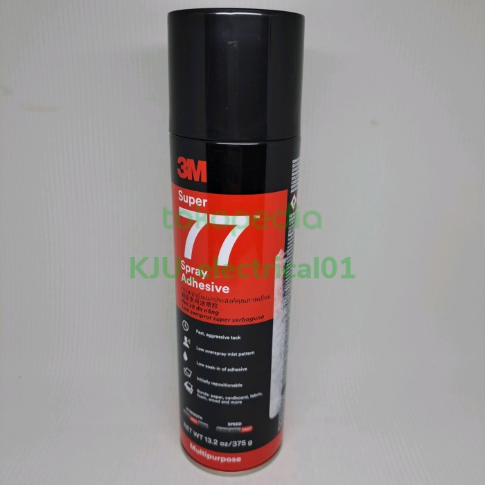 

Terlaris 3M Super 77 Spray Adhesive @ 375Gram