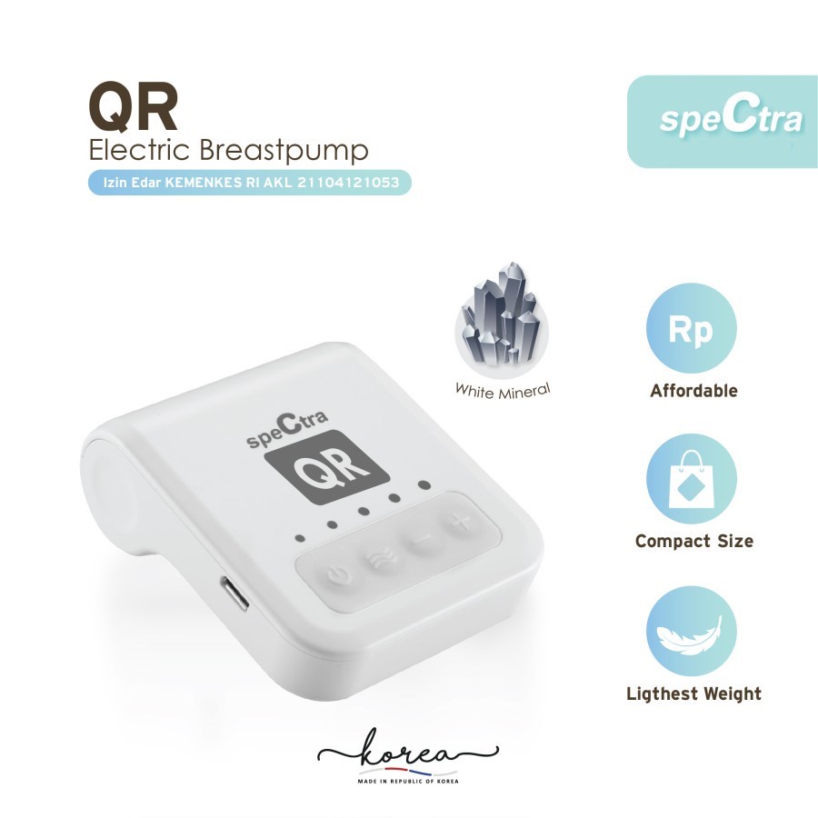 Spectra QR Pompa ASI Elektrik - Electric Breast pump