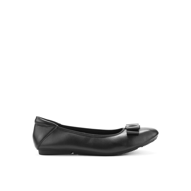 Sepatu Flat Andrew Original Rubber outsole Flatshoes Wisuda Feminim Branded Halea Wanita Woman Hitam