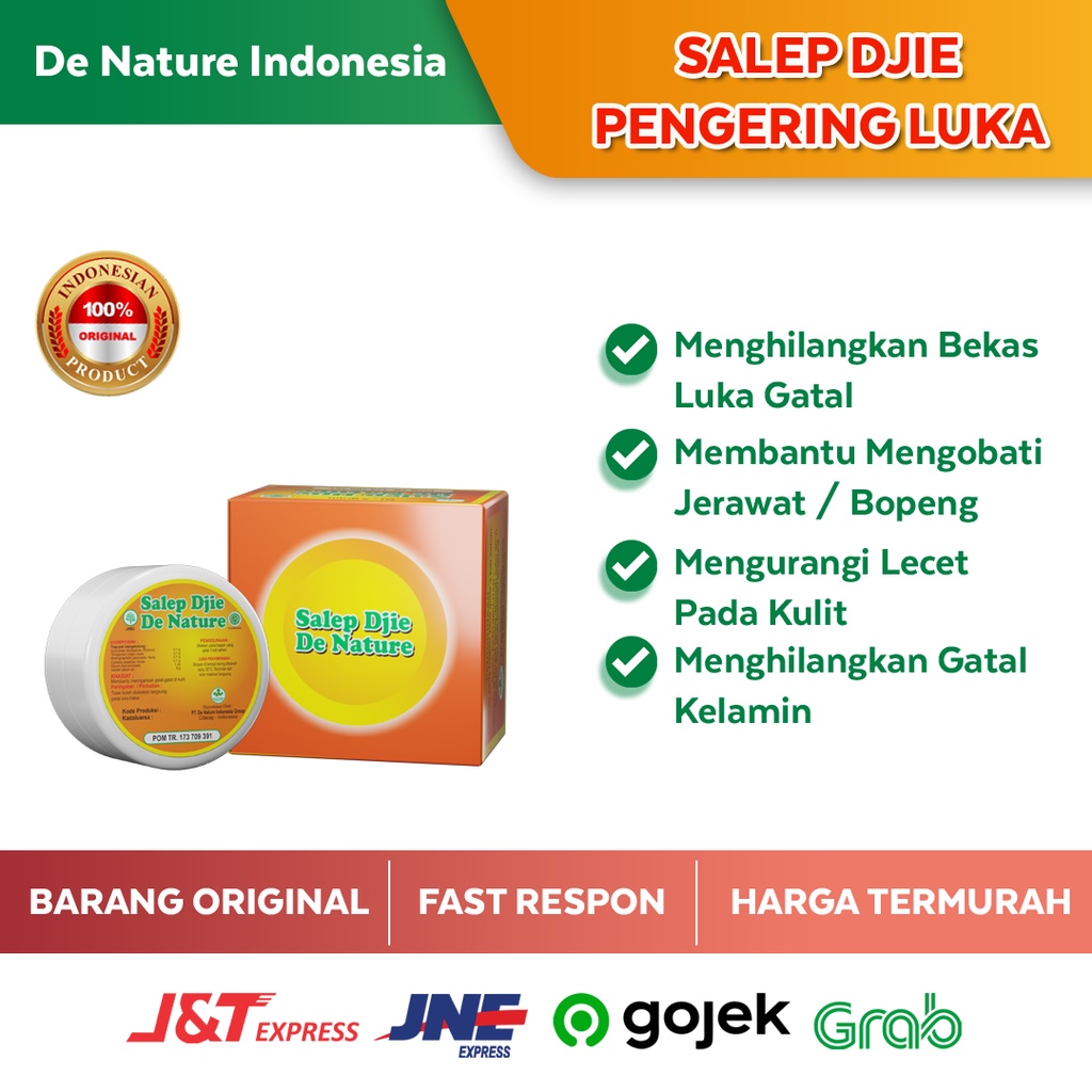 Salep Djie Obat Luka Infeksi Herpes Bintik Lecet Koreng Bisul Pada Kelamin Gatal Berair Herbal  Asli