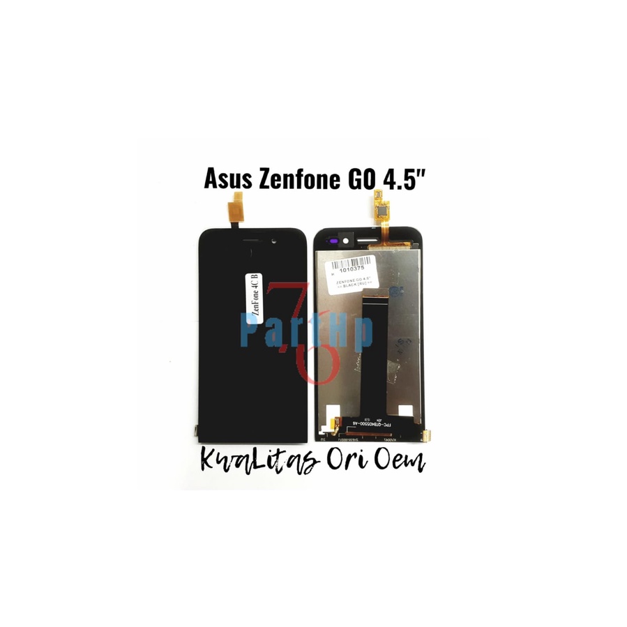 Lcd Touchscreen Fullset Kwalitas Ori oem Asus Zenfone GO 4.5&quot;- Hitam