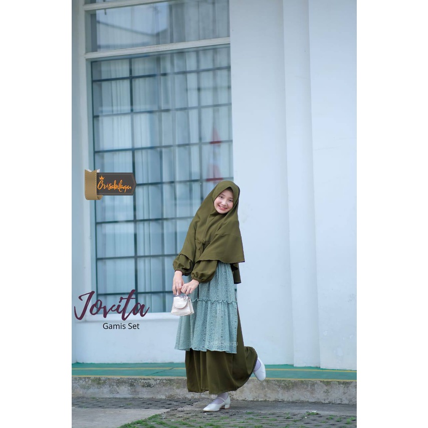 Gamis anak Brokat jovita by Orisabillaqu