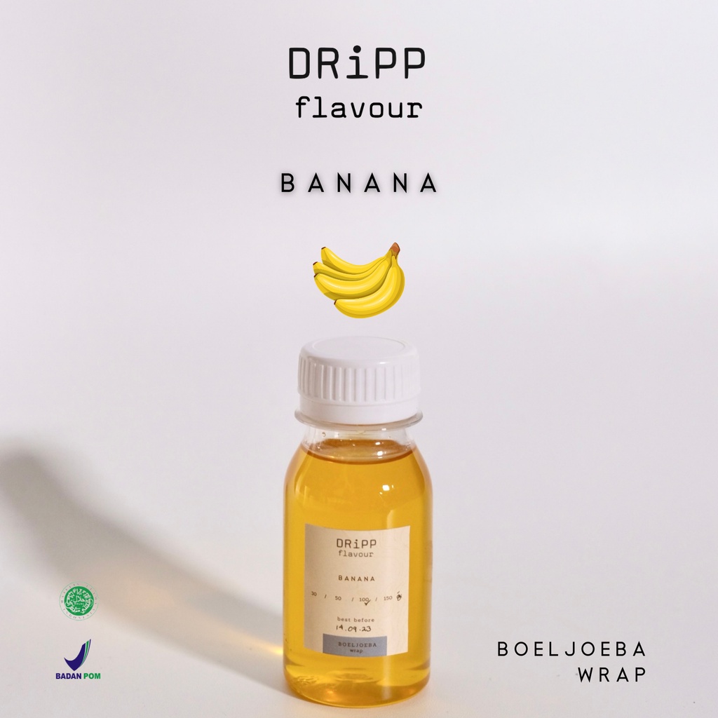 

Dripp Banana Syrup Repack [30, 50, 100] g