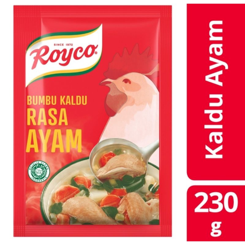 Royco Bumbu Penyedap Makanan Rasa Kaldu Ayam 220 Gram