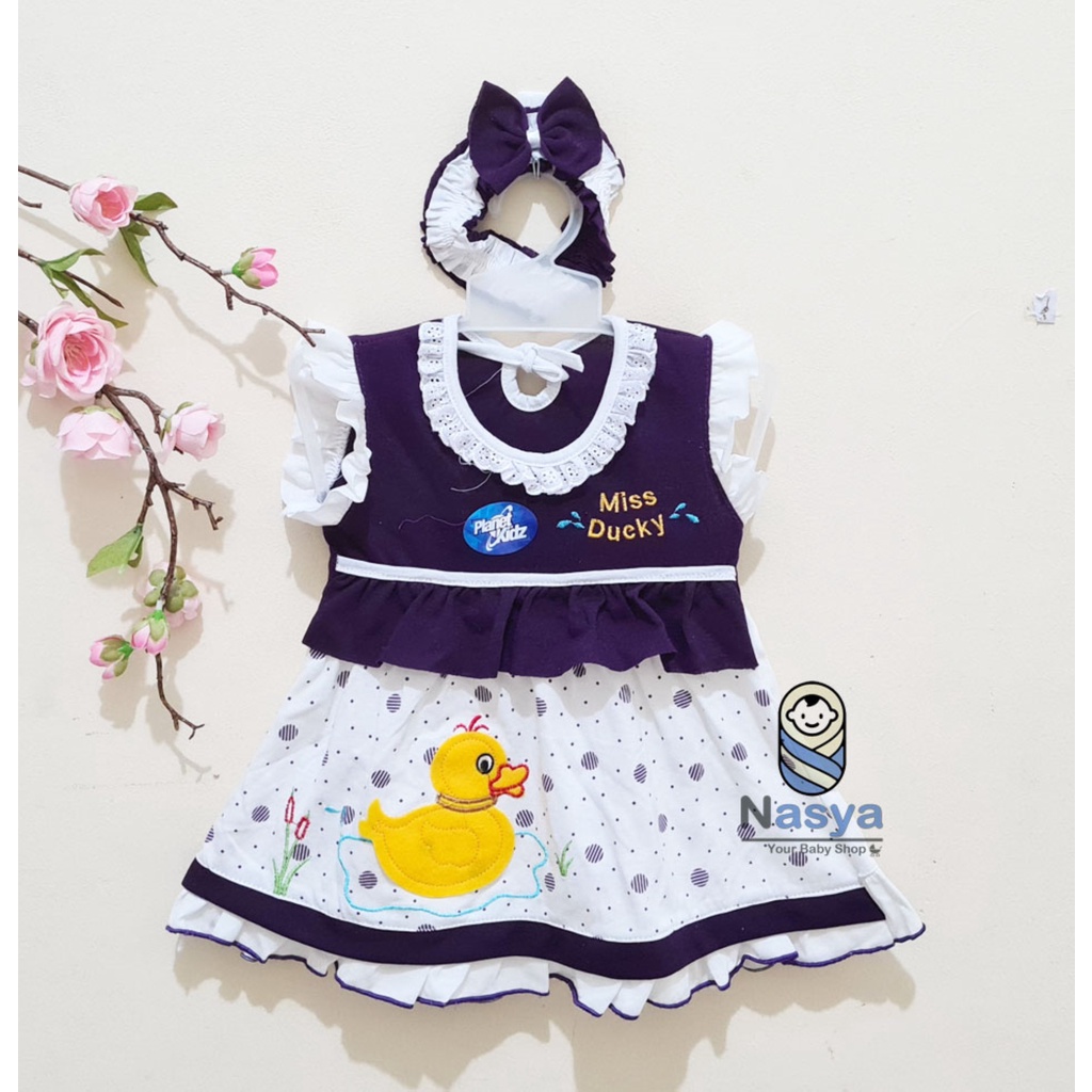 [P-045B] Dress Bayi / Dress Anak Perempuan Terbaru - Planet Kids/Planet Kid bebek