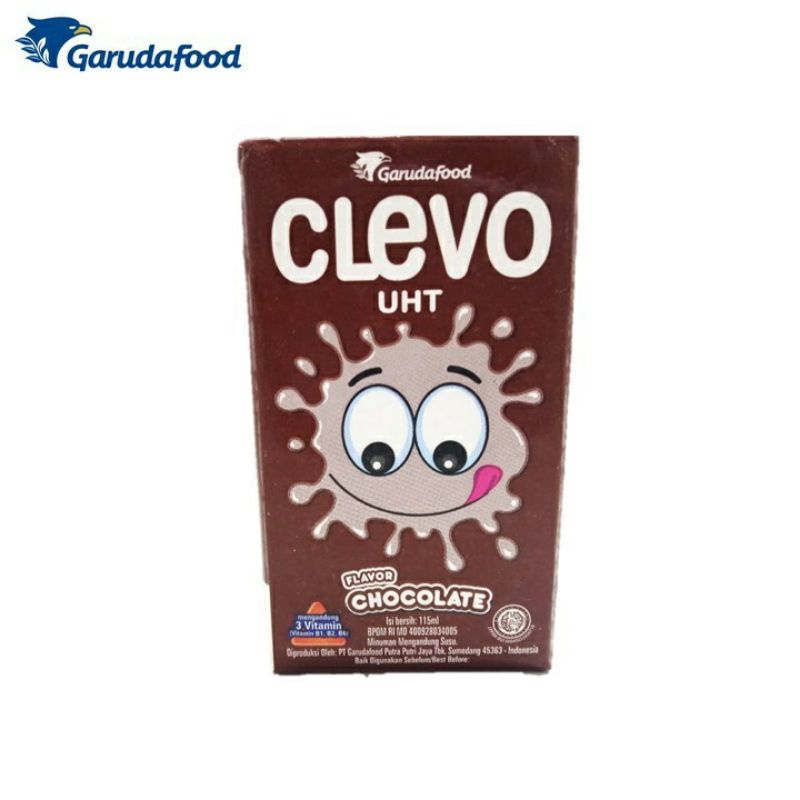 

Clevo Susu Uht Rasa Cokelat 115 ML isi 10 pcs