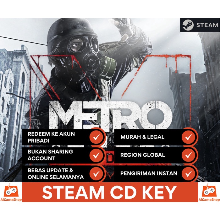Metro 2033 Redux Original PC Games Steam