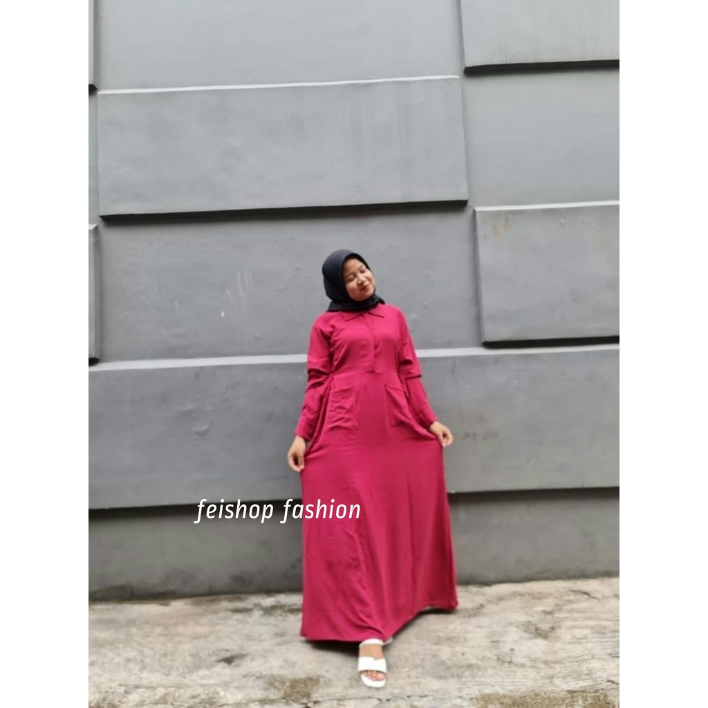 SELA DRESS GAMIS CRINKLE AIRFLOW