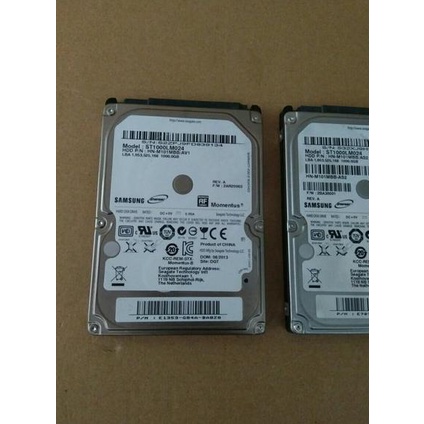 Hardisk Internal Laptop 1 Tb Sehat 100 Persen Terbaru Murah Bagus