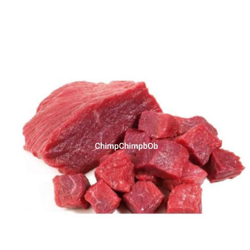 

DAGING RENDANG SEGAR PREMIUM 500 GRAM / FRESH PREMIUM BEEF RENDANG