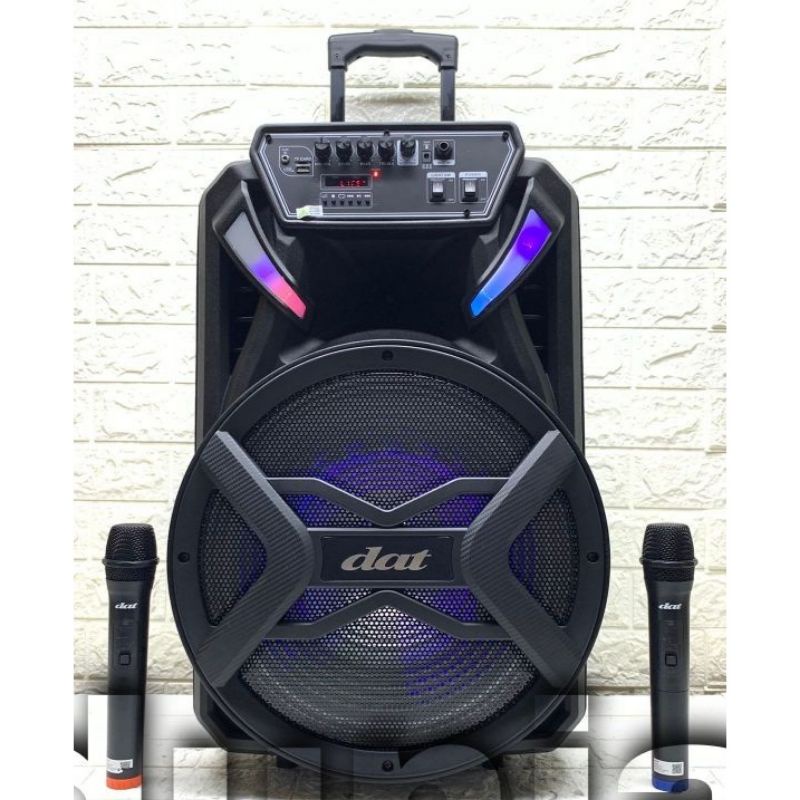 speaker dat 1509 bluetooth free 2 mic wireless