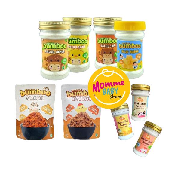 BUMBOO Kaldu Asli Bumbu Bunda Kaldu Anak MPASI - No MSG - Tanpa Gula &amp; Garam - Bahan Alami - Tambahan Sayur Asli