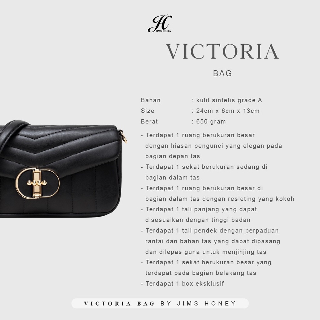 Jims Honey Victoria Bag Tas Selempang Wanita