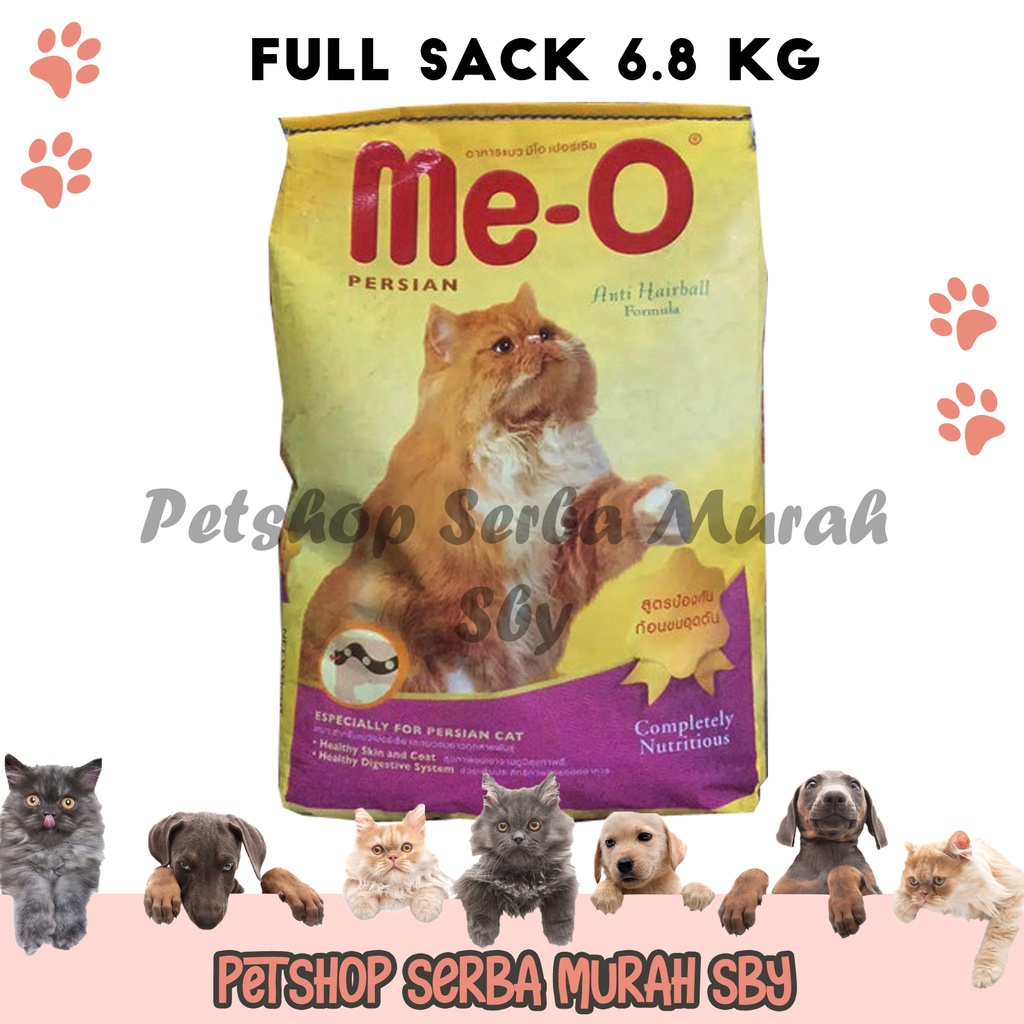 WAJIB TANYA STOCK!! MeO Me-O Persian Adult Full Sack 6.8kg