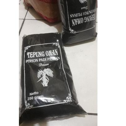 

Update Tepung Oman Pohon Padi Pilihan - Tepung Merang - Netto 250g-Termurah