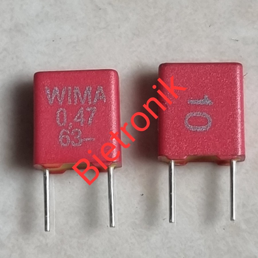 Kapasitor WIMA 470nF 0.47uF 63V MKS2C034701C00KSSD Orignal WIMA