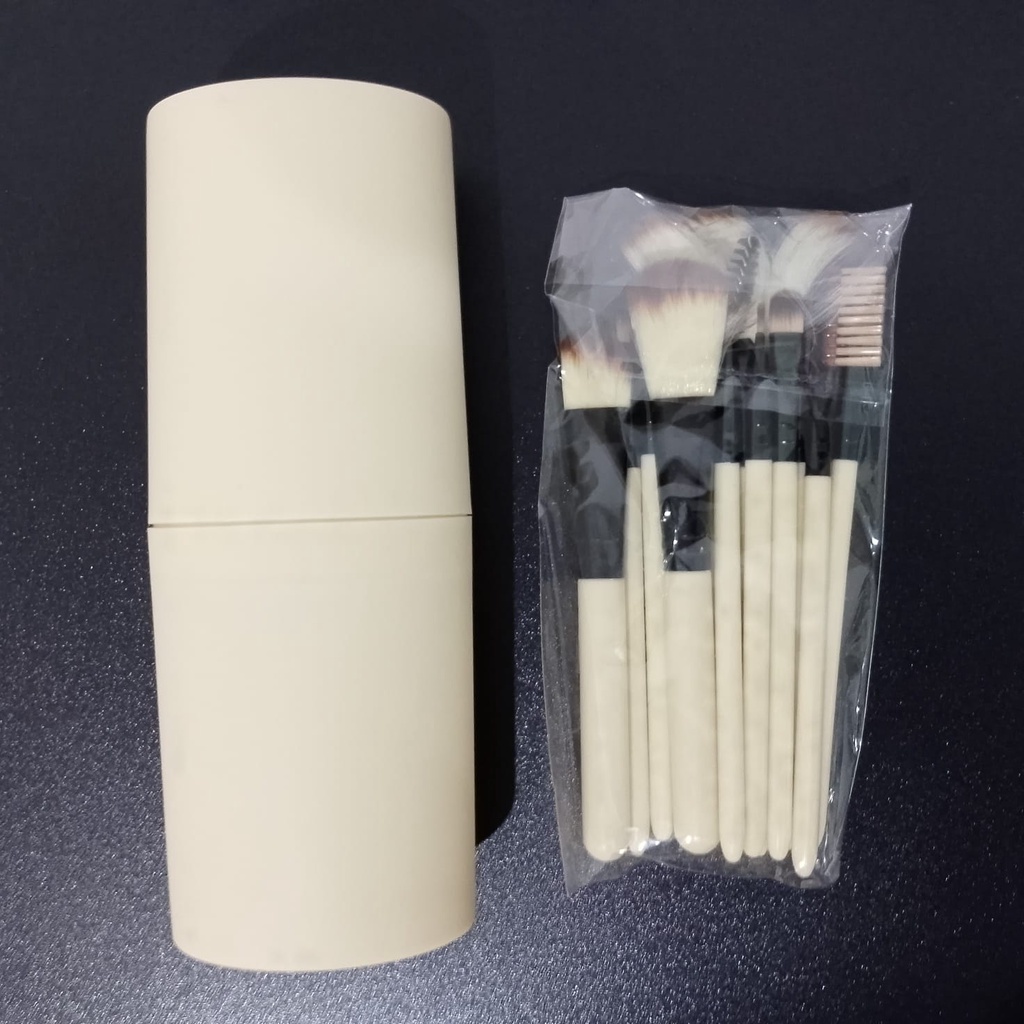 Kuas Make Up Tabung 12pcs Make Up Brush 12 Set In 1 Tube Import Murah