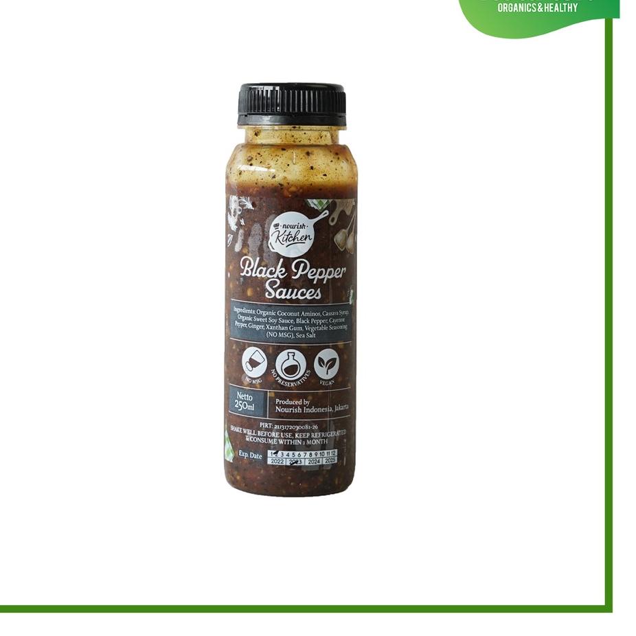 

۩ Black Pepper Sauces 250ml (Saus Lada Hitam NO MSG) ◙