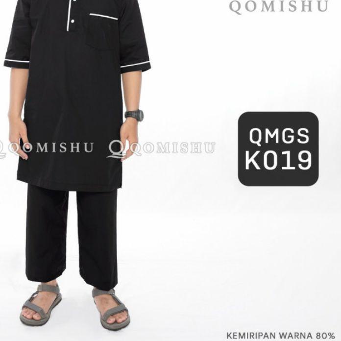 ❄ BISA COD (FREE KOPYAH) SETELAN BAJU CELANA / KOKO PAKISTAN SETELAN QOMISHU ♥