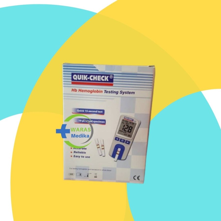Hemoglobin Meter Quick Check / Quik Check HB Alat