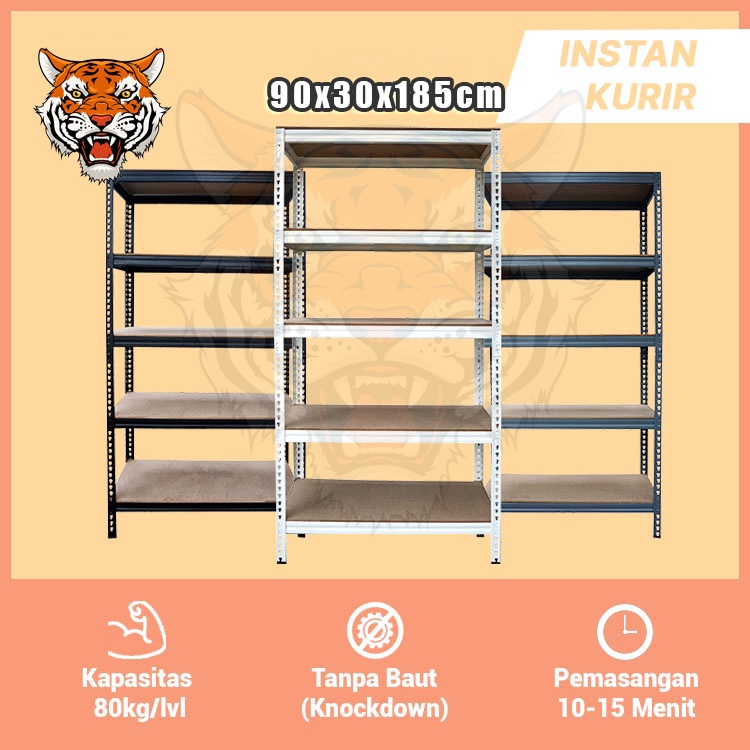 Pocket Dragon Rak susun serbaguna Rak serbaguna Rak dapur Rak besi Rak dapur serbaguna Rak susun besi Besi siku lubang Rak besi siku（xxhj）