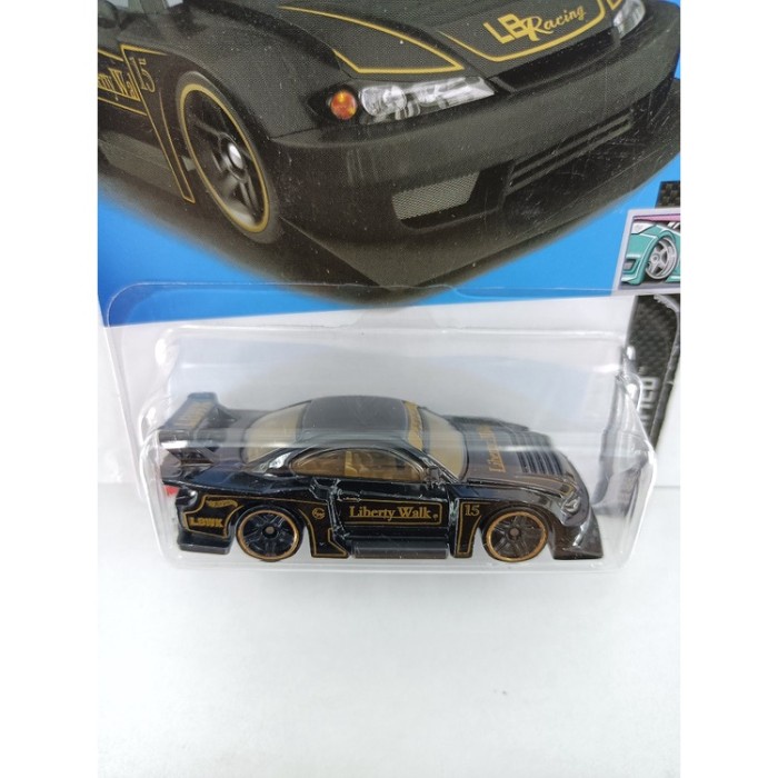 HOT WHEELS LB SUPER SILHOUETTE NISSAN SILVIA S15 LBWK HITAM TERMURAH