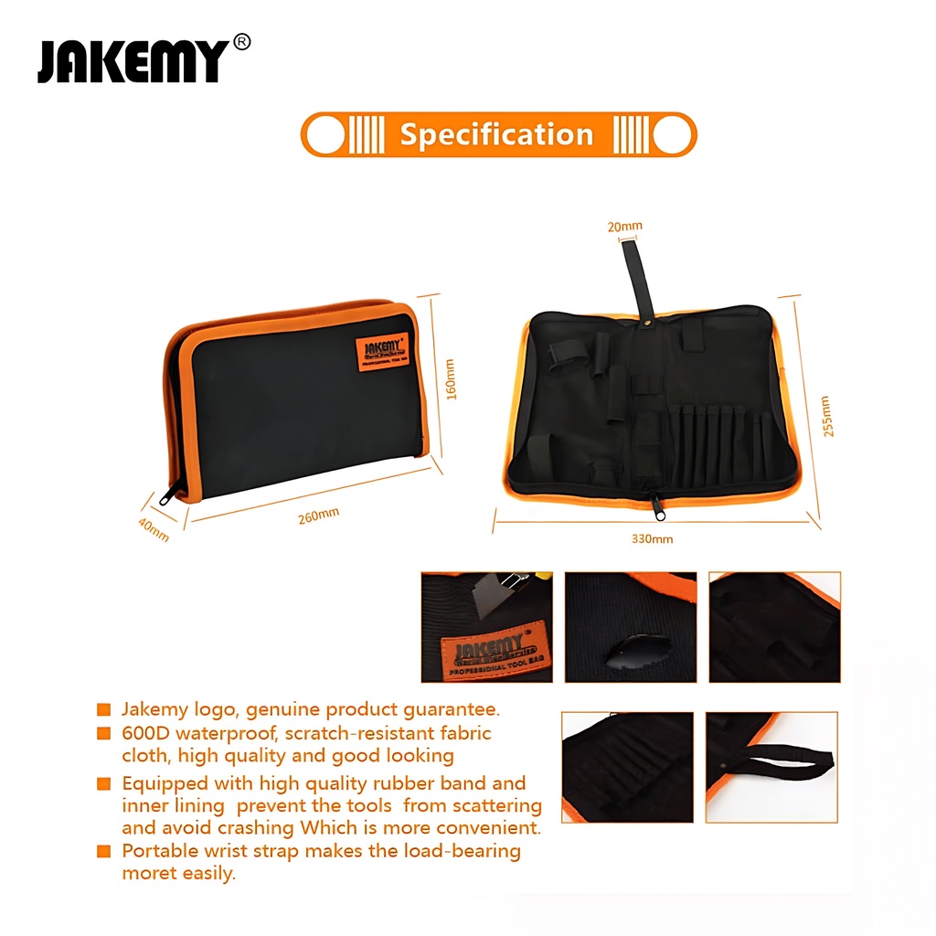 Jakemy Soldering kits Lengkap Obeng Flux Timah Sedot Timah lengkap JM-P04