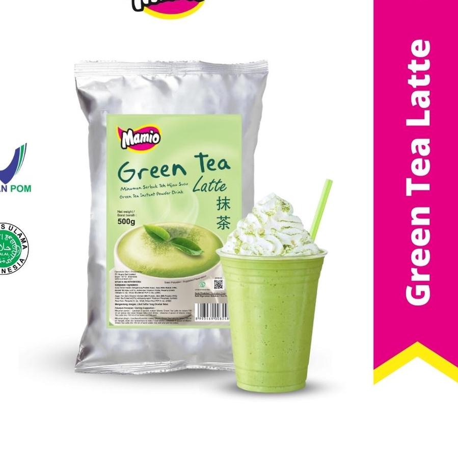 

✥ Mamio Green Tea Latte Kemasan 500Gr ✸