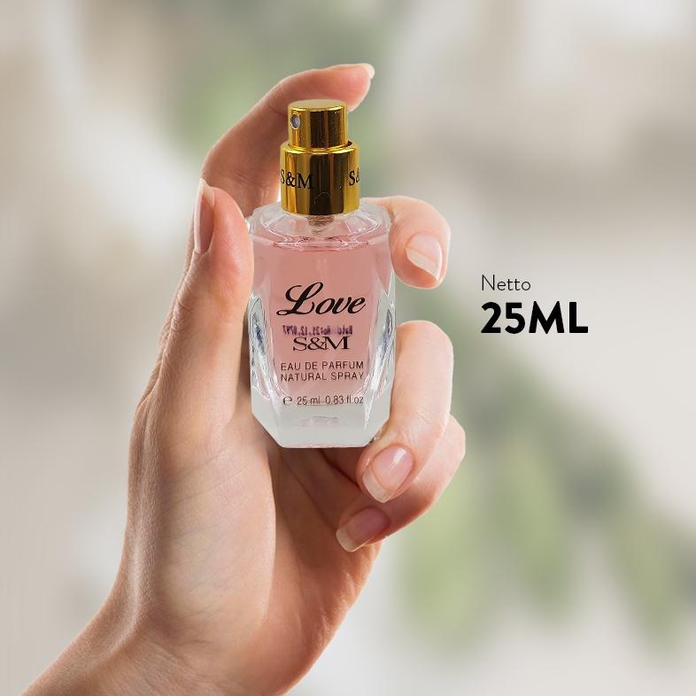 Murah S&M Love Eau De Parfume 25 ML Parfum Mini Wanita EDP BPOM Non COD