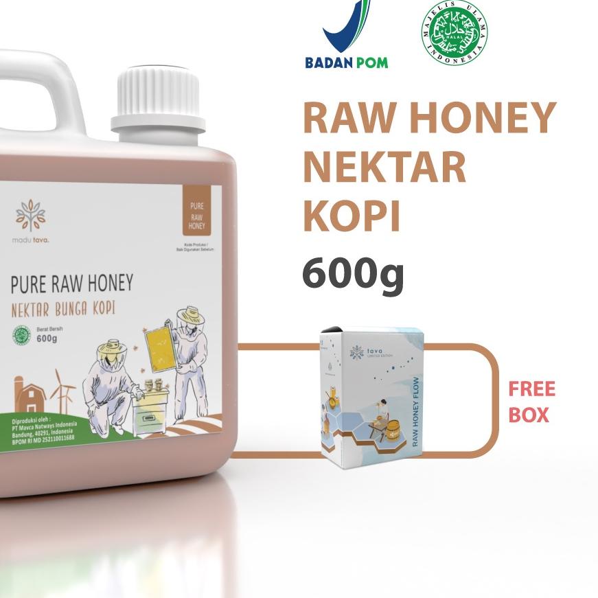 

♗ Asli Murni 600gr Tava Grade A Nektar Kopi 100% Alami Pure Natural Raw Honey ♚