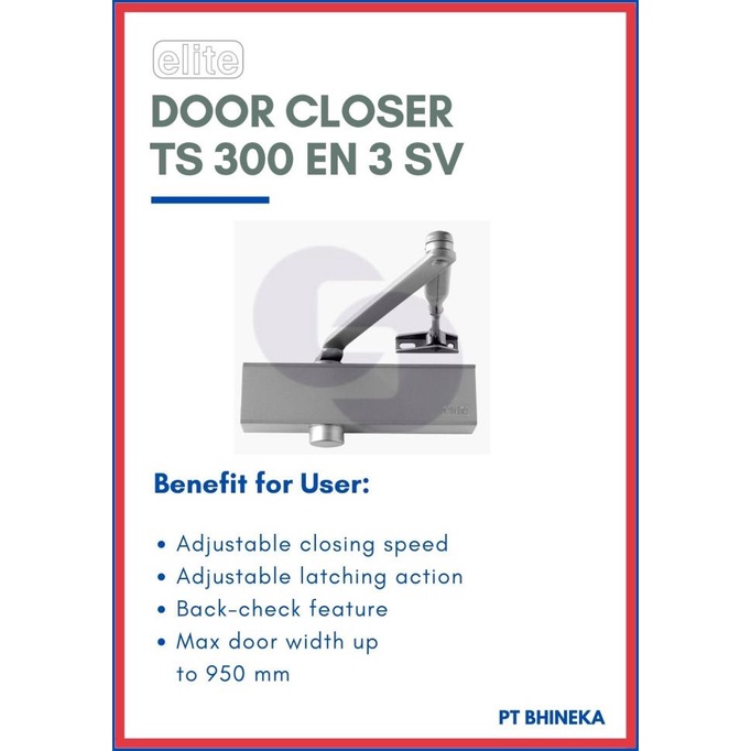 Elite Door Closer TS300 EN 3